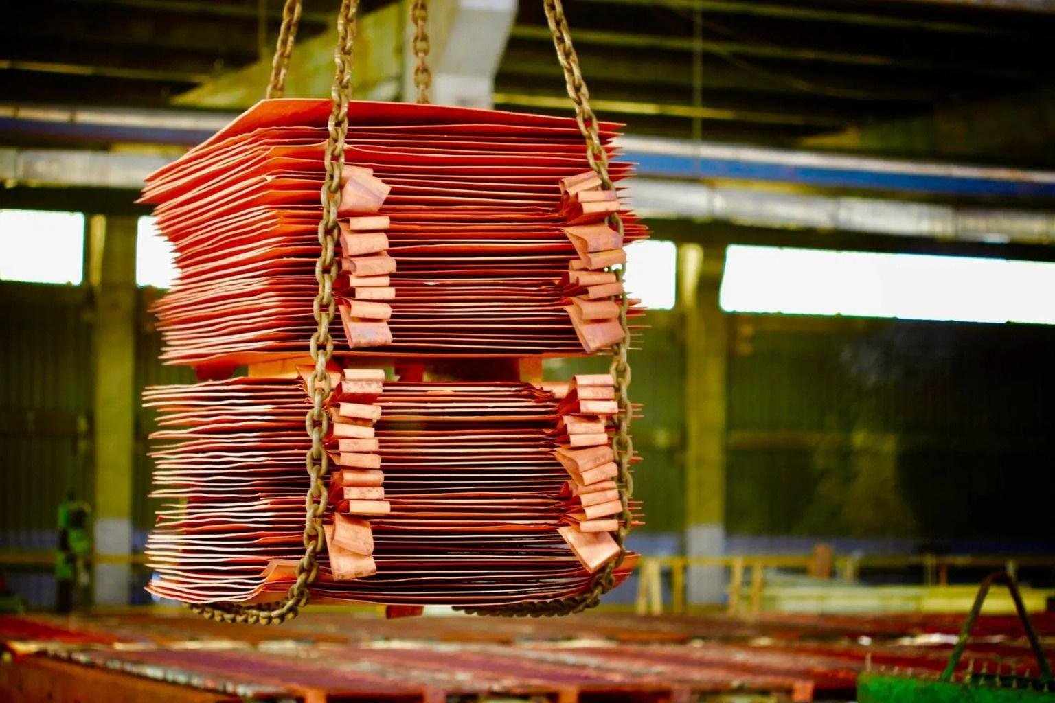Copper cathode sheets